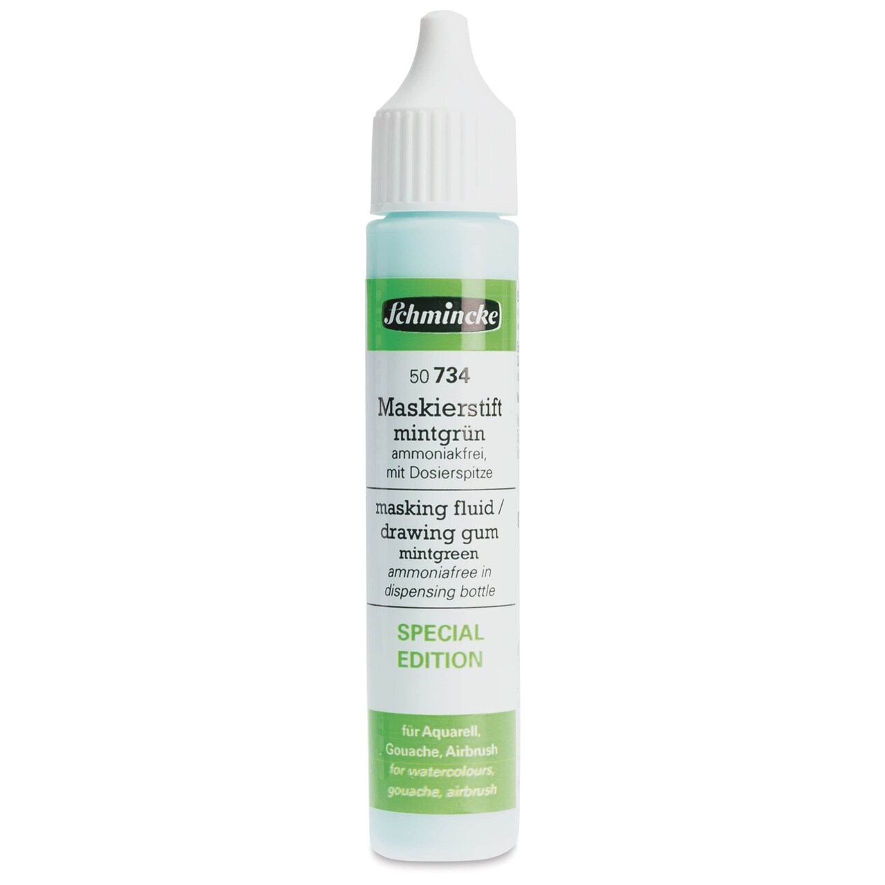 Schmincke Aqua Masking Fluid - Blick Exclusive! Mint Green, 25 ml